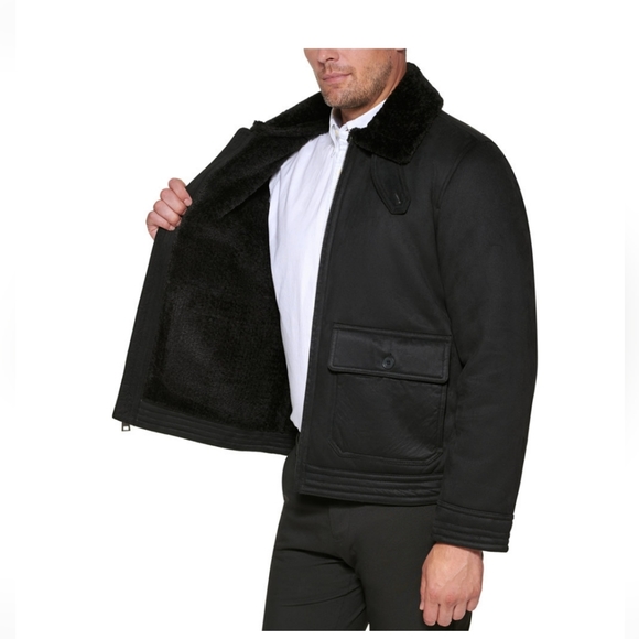 Club Room Men's Faux Suede Jacket - Picture 5 of 6